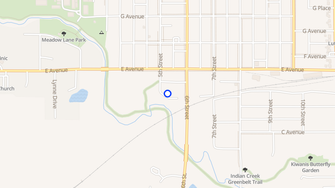 Map for Meadows Apartments - Nevada, IA