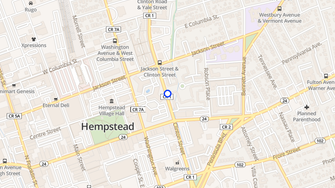Map for Clinton Garden Apartments - Hempstead, NY