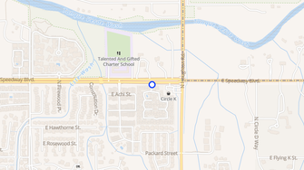 Map for Tucson Rental Homes - La Mariposa - Tucson, AZ