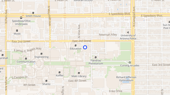 Map for La'Aldea Apartments - Tucson, AZ