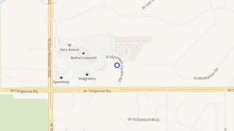 Map for Legacy Apartments at Dove Mountain - Marana, AZ