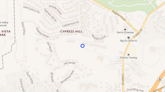Map for Berryhill Apartments - Grass Valley, CA