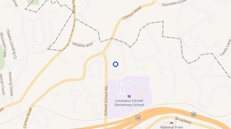Map for Sunrise Garden Apartments - Placerville, CA