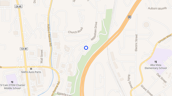 Map for Ridge Apartments - Auburn, CA