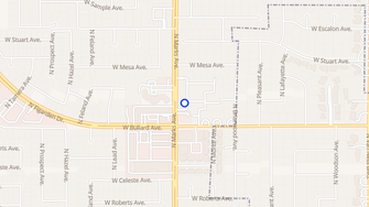 Map for Newporter Apartments - Fresno, CA