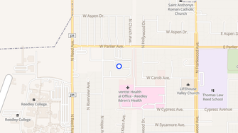 Map for Victoria Square - Reedley, CA