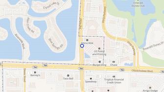 Map for Woodlake Apartments - West Palm Beach, FL