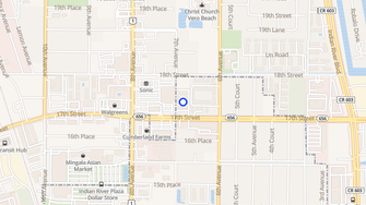 Map for Plantation Apartments - Vero Beach, FL