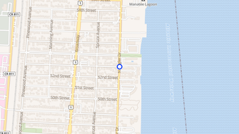 Map for Poinsettia Club Apartments - West Palm Beach, FL