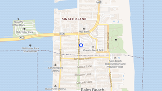 Map for Driftwood Apartments - Riviera Beach, FL