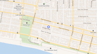 Map for 2400 E 2nd - Long Beach, CA