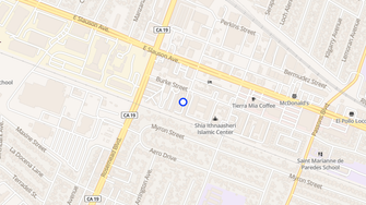 Map for Collora Apartments - Pico Rivera, CA