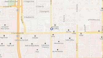 Map for Shining Star Apartments - Phoenix, AZ