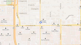 Map for Shining Star Apartments - Phoenix, AZ