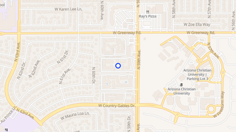 Map for Sagewood Apartments - Glendale, AZ