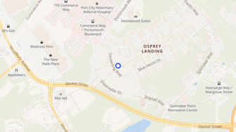 Map for Osprey Landing - Portsmouth, NH