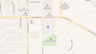 Map for LaCrosse Estates - Rapid City, SD