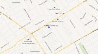 Map for Garrett House Apartments - Drexel Hill, PA