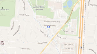 Map for Polaris Point - Westerville, OH