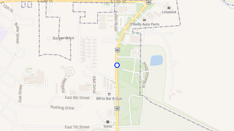 Map for Oak Park Complex - Metropolis, IL