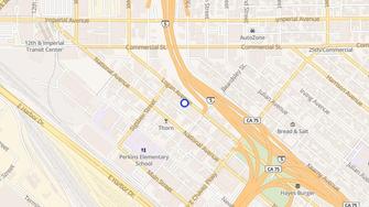 Map for La Entrada Apartments - San Diego, CA