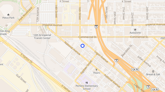 Map for Gateway Apartments - San Diego, CA