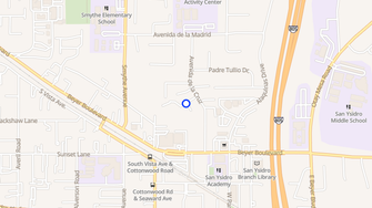 Map for Cerro Carmel Apartments - San Ysidro, CA