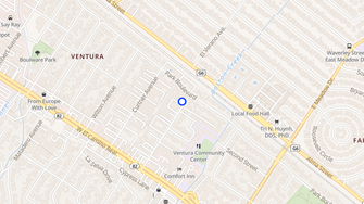 Map for Park Terrace Apartments - Palo Alto, CA