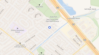 Map for Kona Apartments - Palo Alto, CA