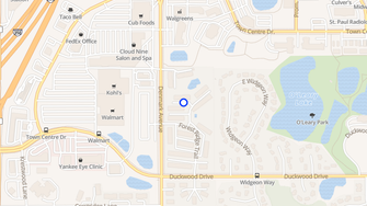 Map for Forest Ridge Townhomes - Eagan, MN