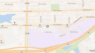 Map for Parkside Apartments - Saint Paul, MN