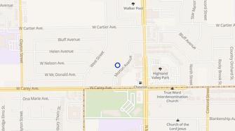 Map for Buena Vista Springs Apartments - North Las Vegas, NV