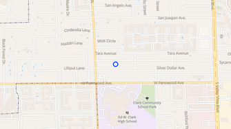Map for Pine Village  - Las Vegas, NV