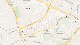 Map for Skyline Plaza - Falls Church, VA