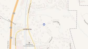 Map for Park Land Senior Apartments - Healdsburg, CA