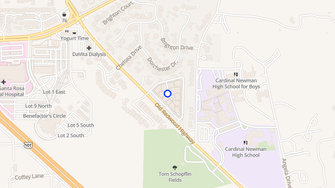 Map for Estancia Apartments  - Santa Rosa, CA