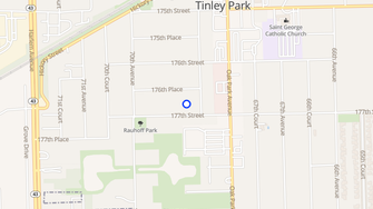 Map for Pheasant Ridge Hunter Apartments - Orland Hills, IL