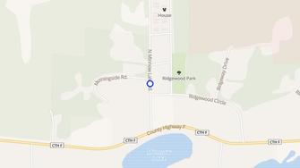 Map for Countryside Lodging & Apartments - Phillips, WI