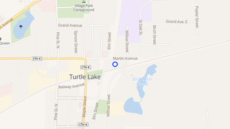 Map for Turtleback Apartments - Turtle Lake, WI