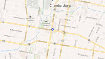 Map for Ragged Edge Inn Incorporated - Chambersburg, PA