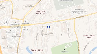Map for Twin Lakes Manor Apartments - Harrisburg, PA