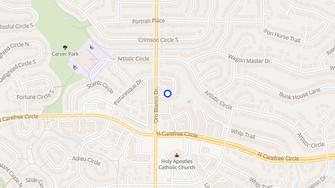 Map for Carefree Village Townhomes - Colorado Springs, CO