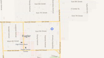 Map for Flager Housing Authority - Flagler, CO