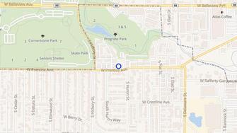 Map for Murgatroyd Apartments I - Littleton, CO