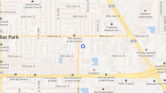 Map for Park Apartments - Pinellas Park, FL