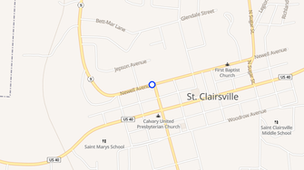 Map for Kontogiannis Terrace - Saint Clairsville, OH