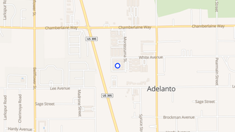 Map for Villa Park Apartments - Adelanto, CA