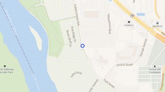 Map for Woodland Park Apartments - Anoka, MN