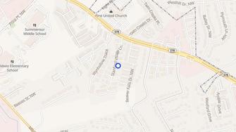 Map for Stanford Village - Norcross, GA