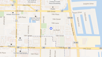 Map for Oak Park Terrace - Vero Beach, FL